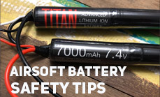 Airsoft Battery Safety Advice
